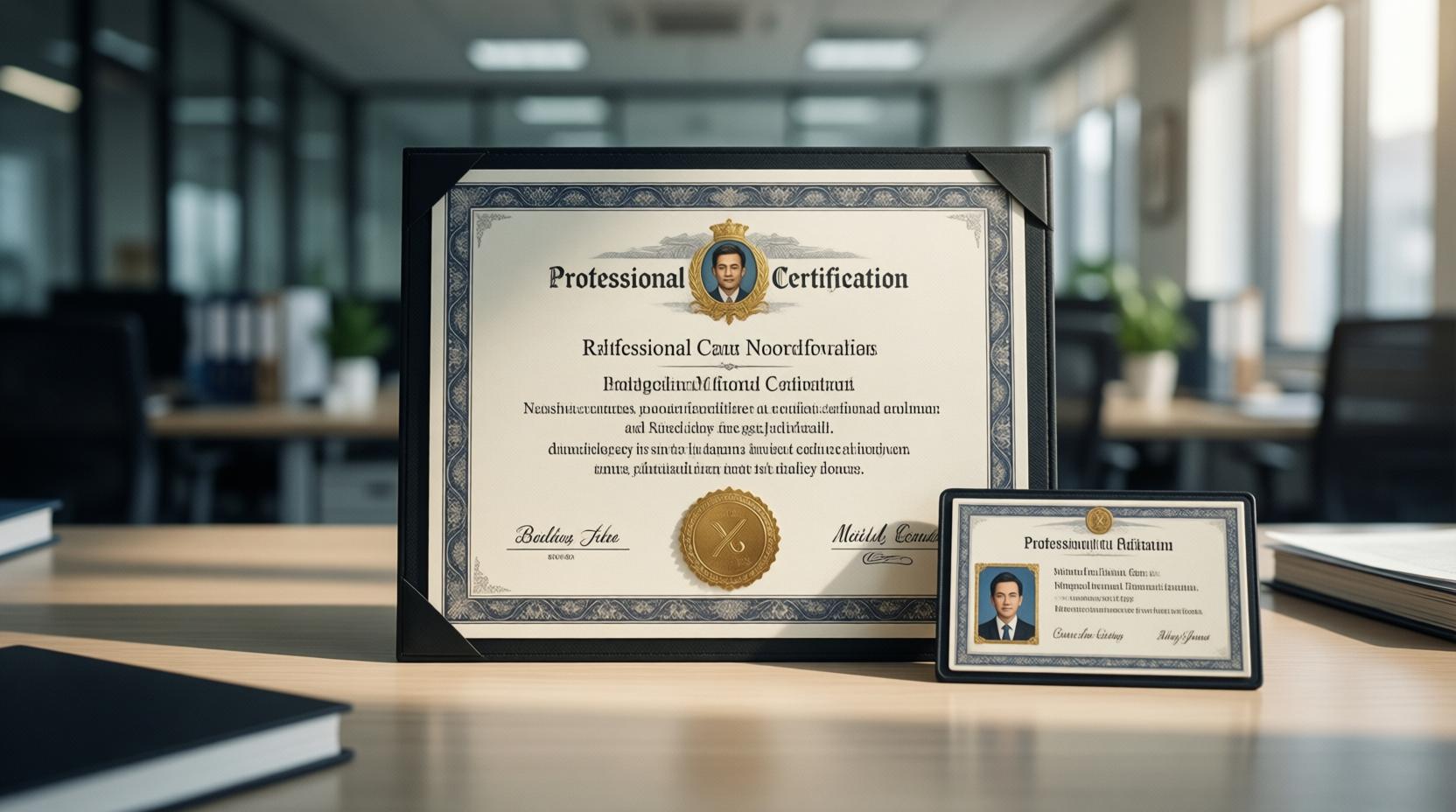 Professional credentials